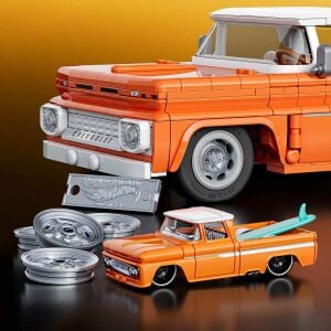 Hot Wheels Elite Serisi Custom '62 Chevy Pickup Araba Yapım Seti 858 Parça