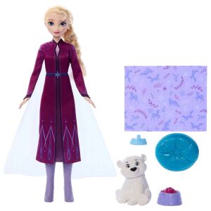 Disney Frozen Karlar Ülkesi Elsa Bebek ve Yavru Kutup Ayısı Seti JFG16