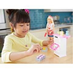 Barbie Mutfakta Oyun Seti