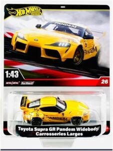 Hot Wheels Premium 1:43 Toyota SupraGR Pandem Widebody/Carrosseries Larges