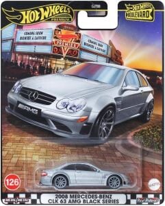 Hot Wheels Premium Boulevard 2008 Mercedes-Benz CLK 63 AMG Black Series