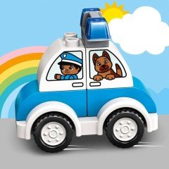 LEGO Duplo Creative Play İtfaiye Helikopteri ve Polis Arabası