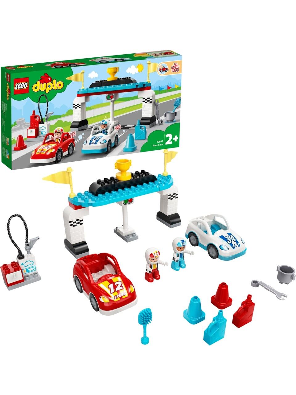 Lego Duplo Yarış Arabaları 10947