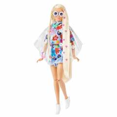 Barbie Extra Mavi Etekli Bebek