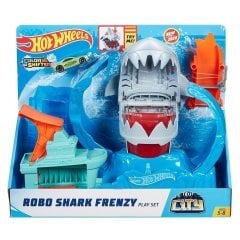 Hot Wheels  Robotik Köpek Balığı Renk Değiştiren Oyun Seti