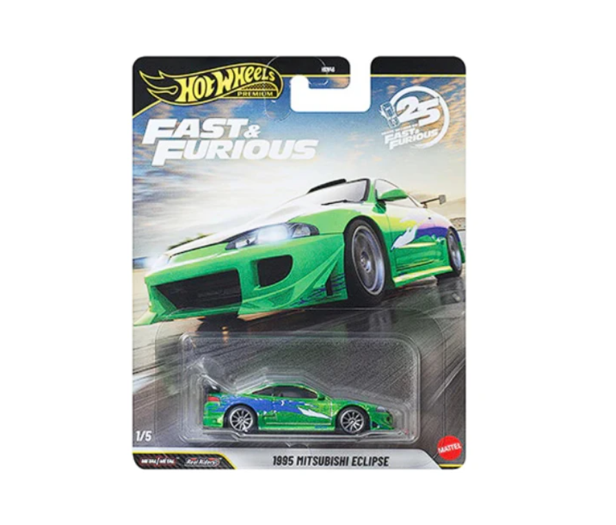 Hot Wheels Premium Fast&Furious Chase 1995 Mitsubishi Eclipse