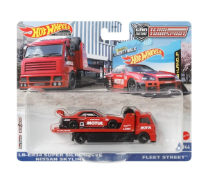 Hot Wheels Premium Team Transport LB-ER34Super Silhouette Nissan Skyline