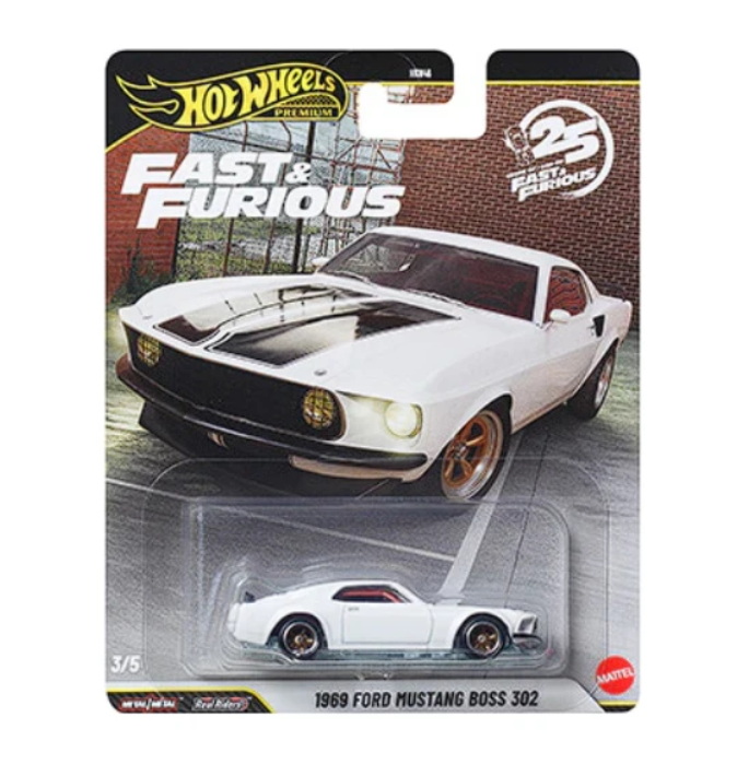 Hot Wheels Premium Fast&Furious 1969 Ford Mustang Boss 302