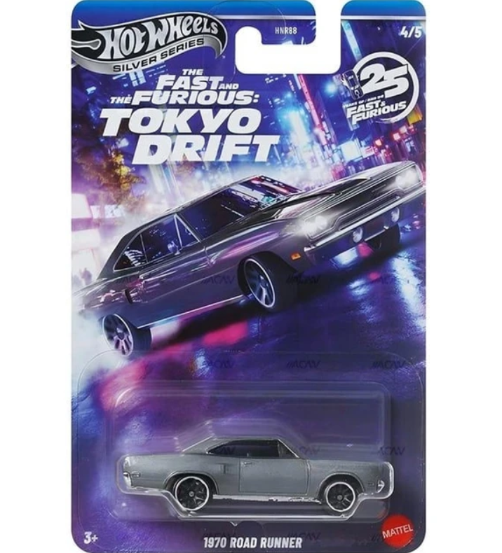 Hot Wheels Fast&Furious Tokyo Drift Uzun Kart 1970 Road Runner