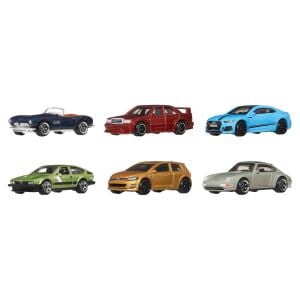 Hot Wheels Silver Serisi Avrupa Arabaları Serisi Altılı Set JBY79
