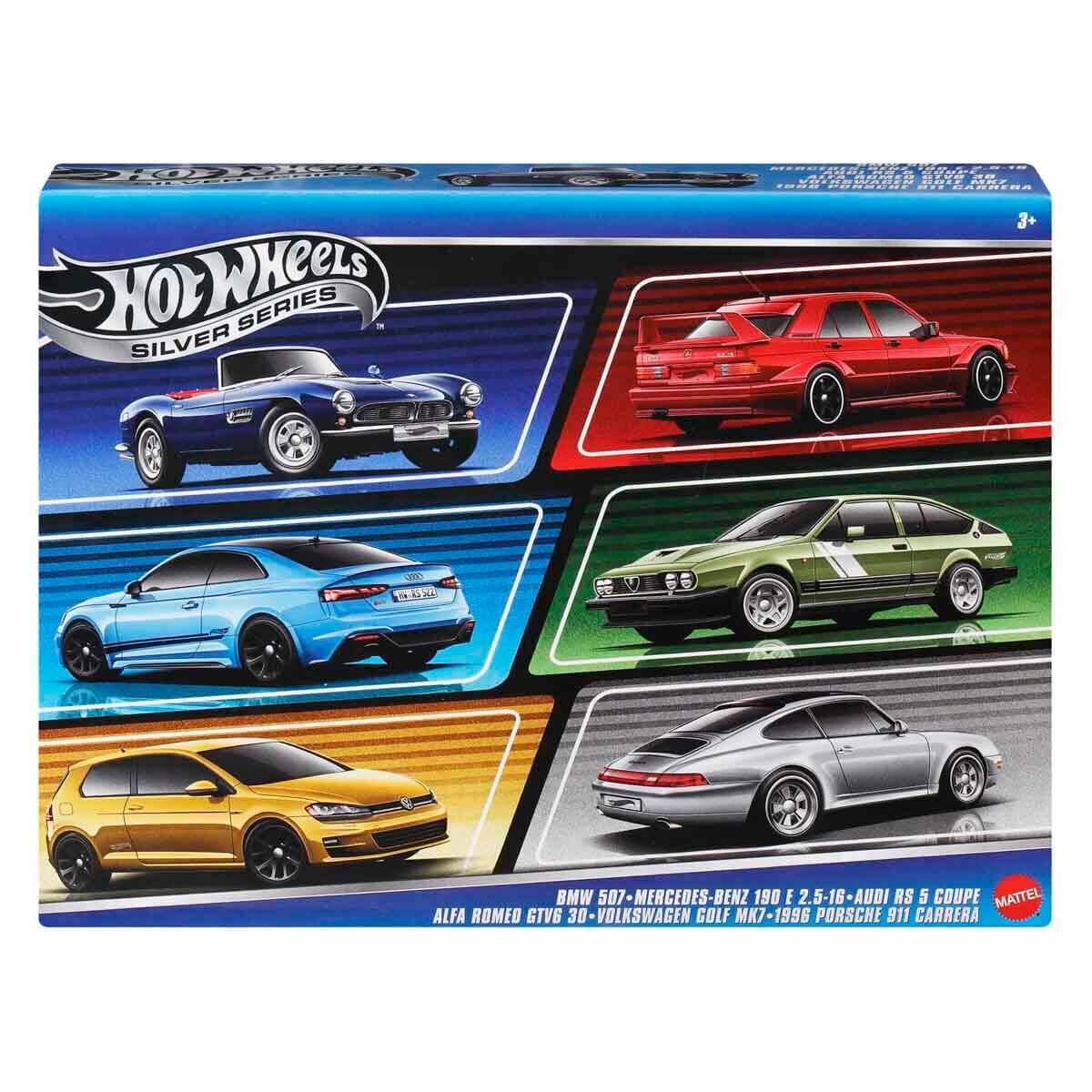 Hot Wheels Silver Serisi Avrupa Arabaları Serisi Altılı Set JBY79