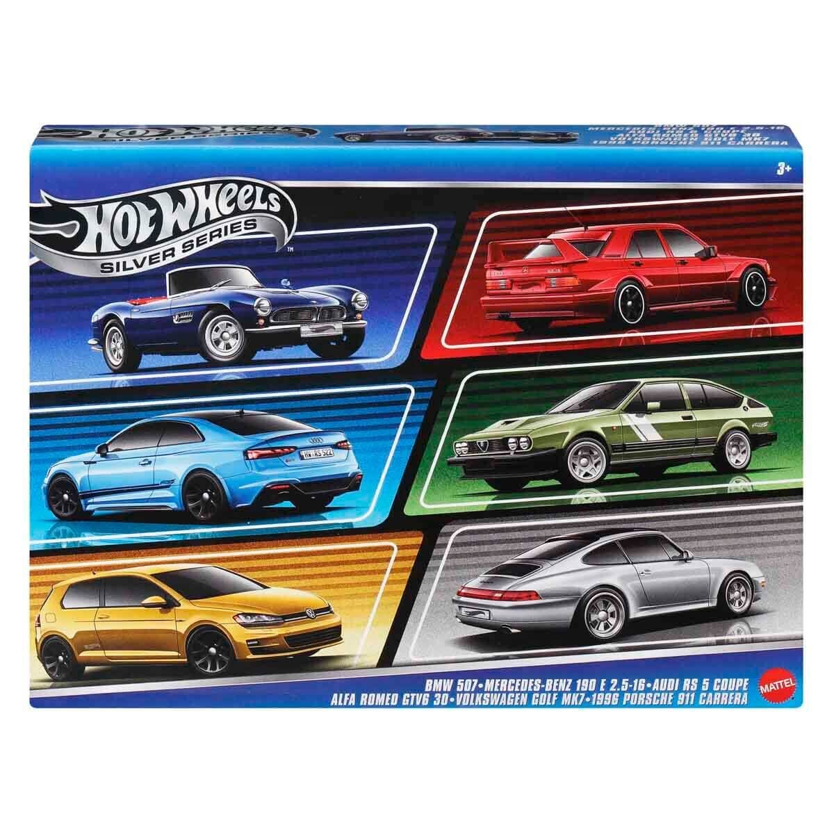 Hot Wheels Silver Serisi Avrupa Arabaları Serisi Altılı Set JBY79