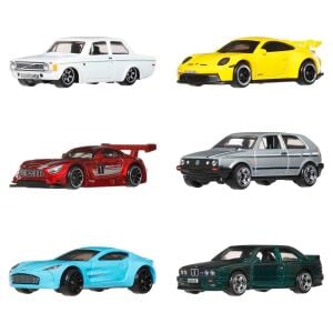 Hot Wheels Silver Serisi Avrupa Arabaları Serisi Altılı Set JLB25