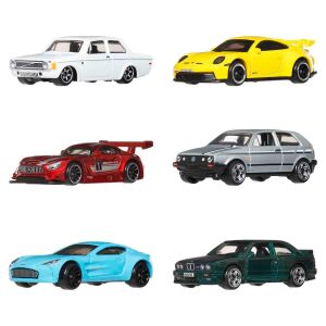 Hot Wheels Silver Serisi Avrupa Arabaları Serisi Altılı Set JLB25