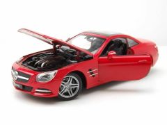 Welly 1:24 Mercedes Slc Kırmızı Model Araba