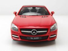 Welly 1:24 Mercedes Slc Kırmızı Model Araba