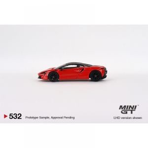 Mini GT 1:64 McLaren Artura Vermillion Red