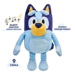 Bluey Türkçe Konuşan Peluş 35 cm.
