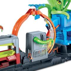 Hot Wheels Dev Ahtapot ile Araba Yıkama Oyun Seti