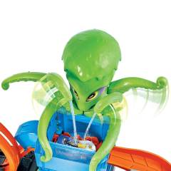 Hot Wheels Dev Ahtapot ile Araba Yıkama Oyun Seti
