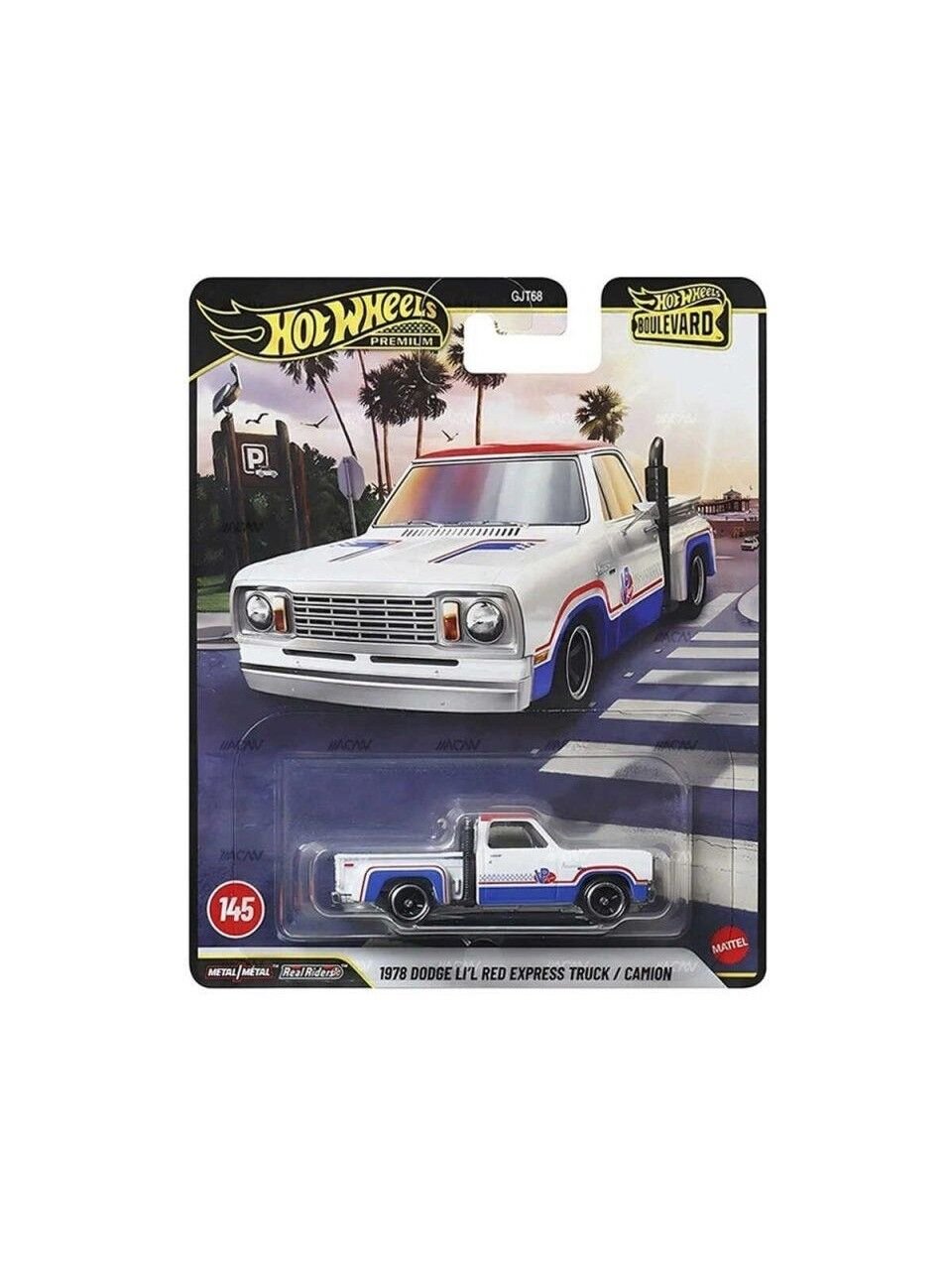 Hot Wheels Premium Boulevard 1978 Dodge Lı'L Red Express Truck