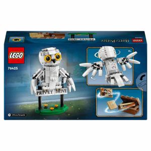 LEGO Harry Potter Hedwing, Privet Drive 4 Numara’da 76425 - 7 Yaş ve Üzeri Harry Potter Hayranları için Koleksiyonluk Yaratıcı Oyuncak Yapım Seti