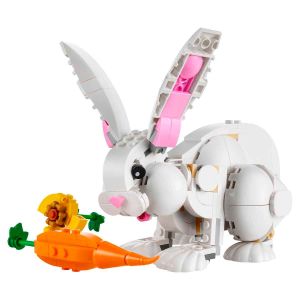 LEGO Creator 3’ü 1 Arada Beyaz Tavşan 31133 - 8 Yaş ve Üzeri Çocuklar için Kakadu Papağanı ve Beyaz Fok İçeren Yaratıcı Oyuncak Yapım Seti