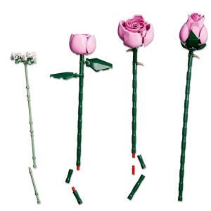 LEGO Icons Pembe Gül Buketi 10374