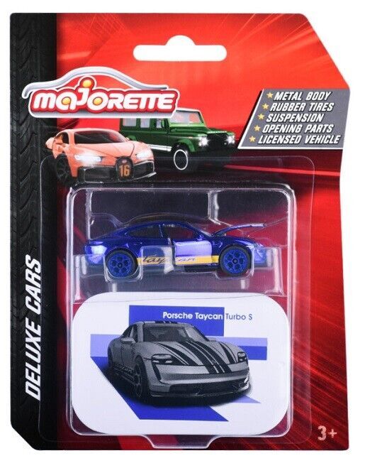 Majorette Premium Delüks Porsche Taycan Turbo S