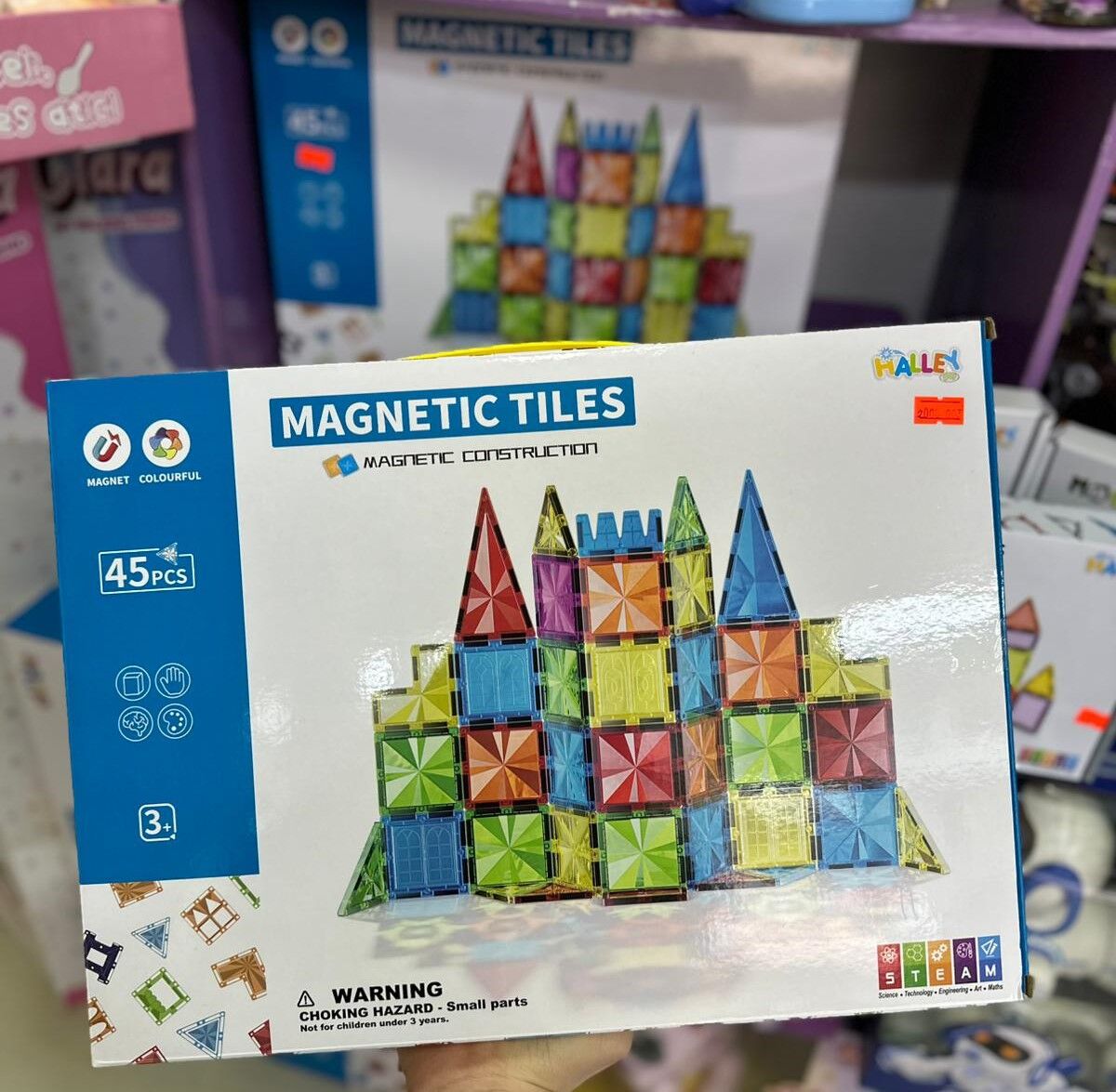 Halley Manyetik Bloklar 45 Parça