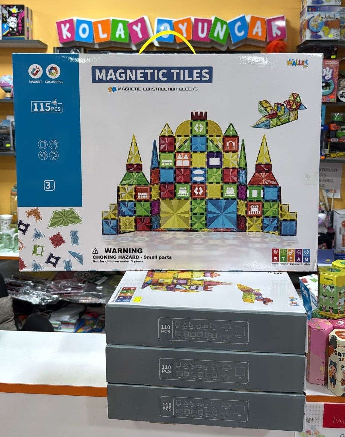 Halley Manyetik Bloklar 115 Parça