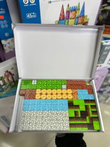 Halley Minecraft Konseptli Manyetik Küp Bloklar 119 Parça SH59844
