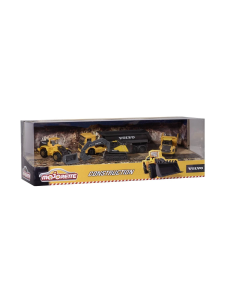 Majorette Volvo Construction Dörtlü Set
