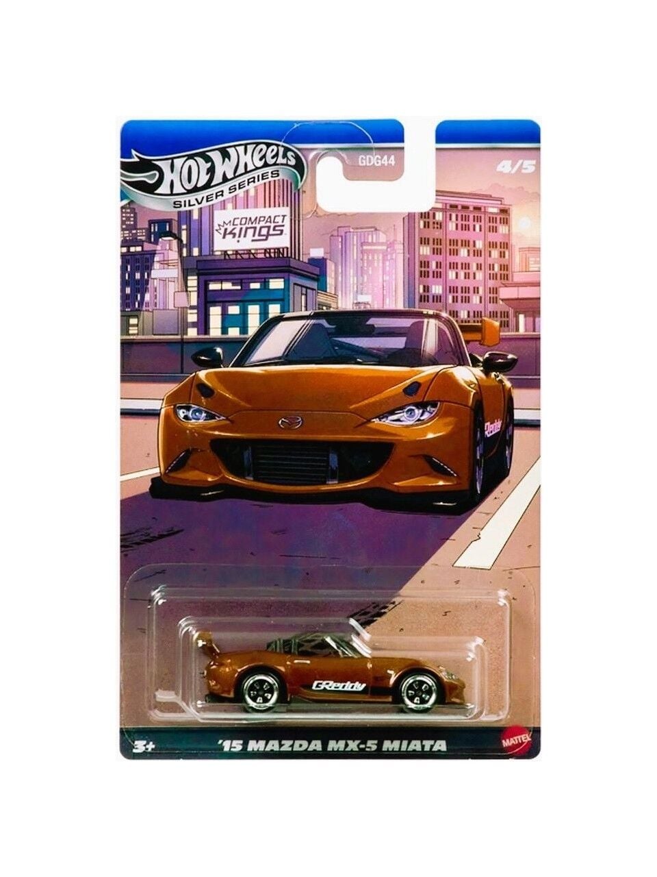 Hot Wheels Compact Kings Uzun Kart '15 Mazda MX-5 Miata