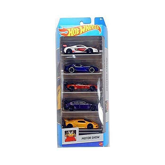 Hot Wheels Beşli Araba Seti HFV80 Motor Show