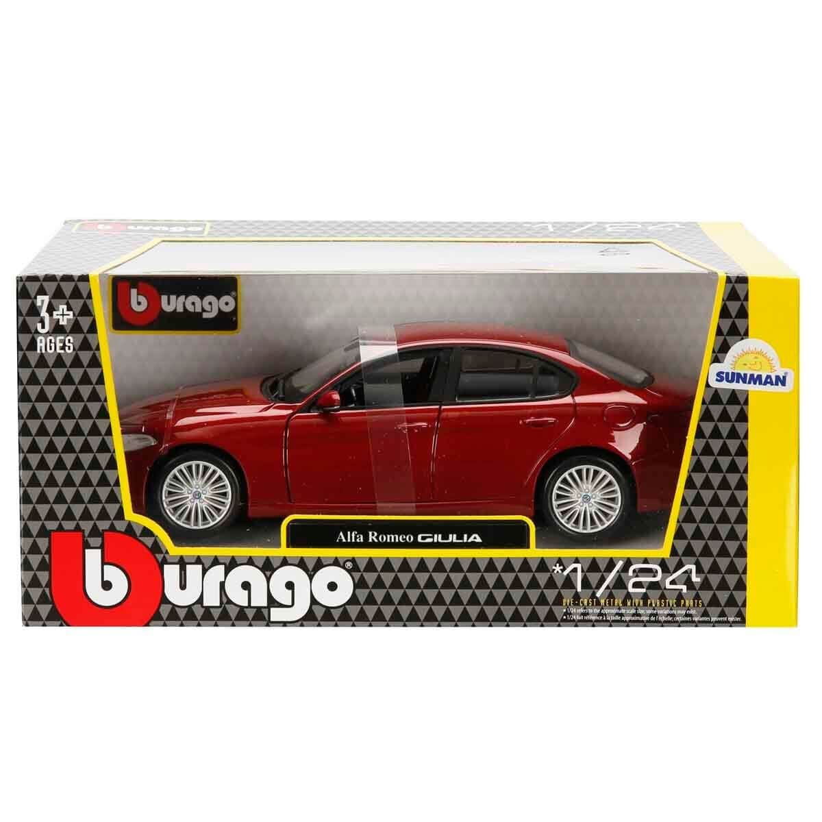 Burago 1:24 Alfa Romeo Giulia Model Araba