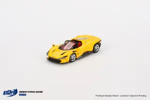 Mini GT BBR 1:64 Ferrari Daytona Sp3 Giallo Modena