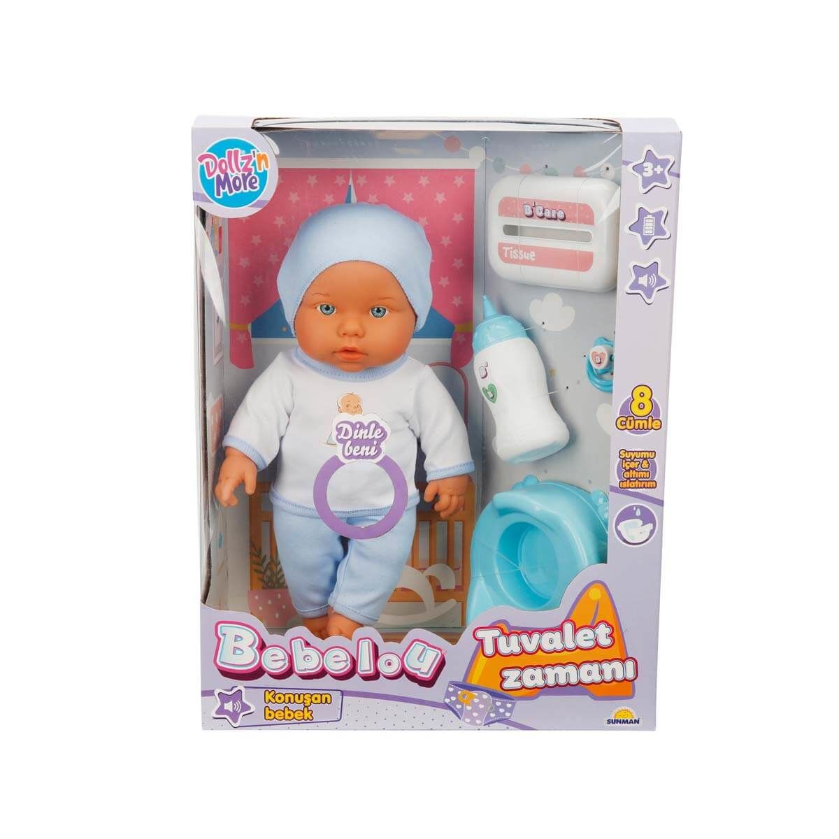 Bebelou Tuvalet Zamanı Mavi