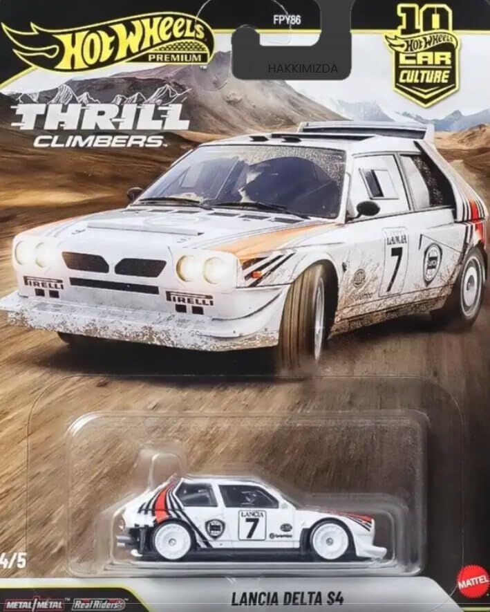 Hot Wheels Premium Thrill Chimbers Lancia Delta S4 JKF01