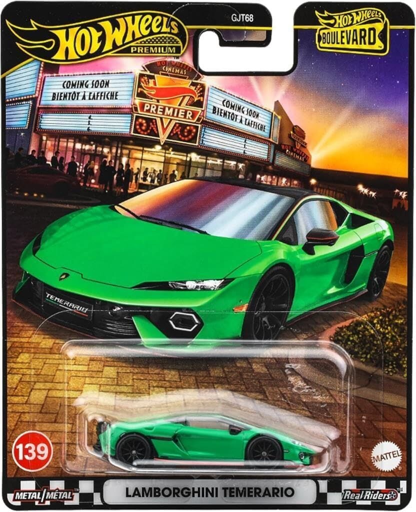 Hot Wheels Premium Boulevard Lamborghini Temerario JBL09