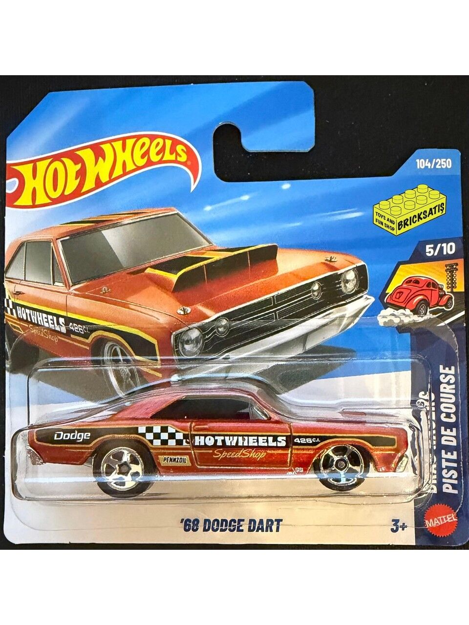 Hot Wheels Tekli Arabalar '68 Dodge Dart