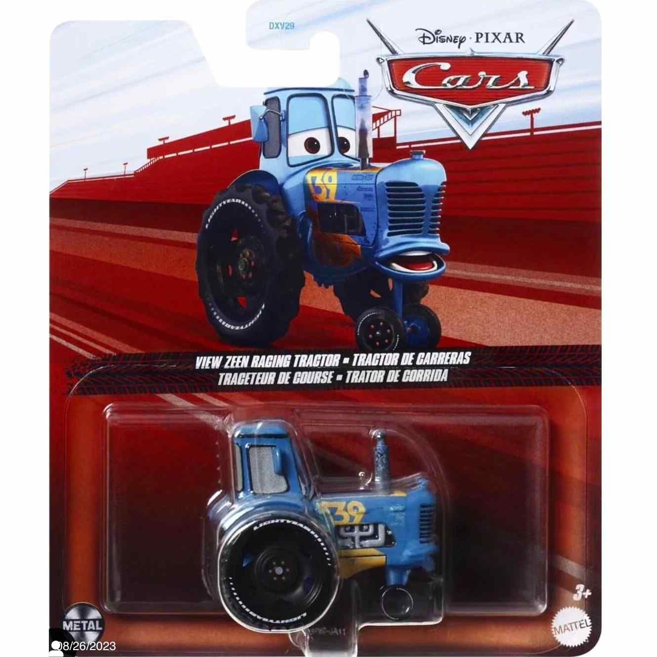 Cars Vıew Zeen Racing Tractor Karakter Araç