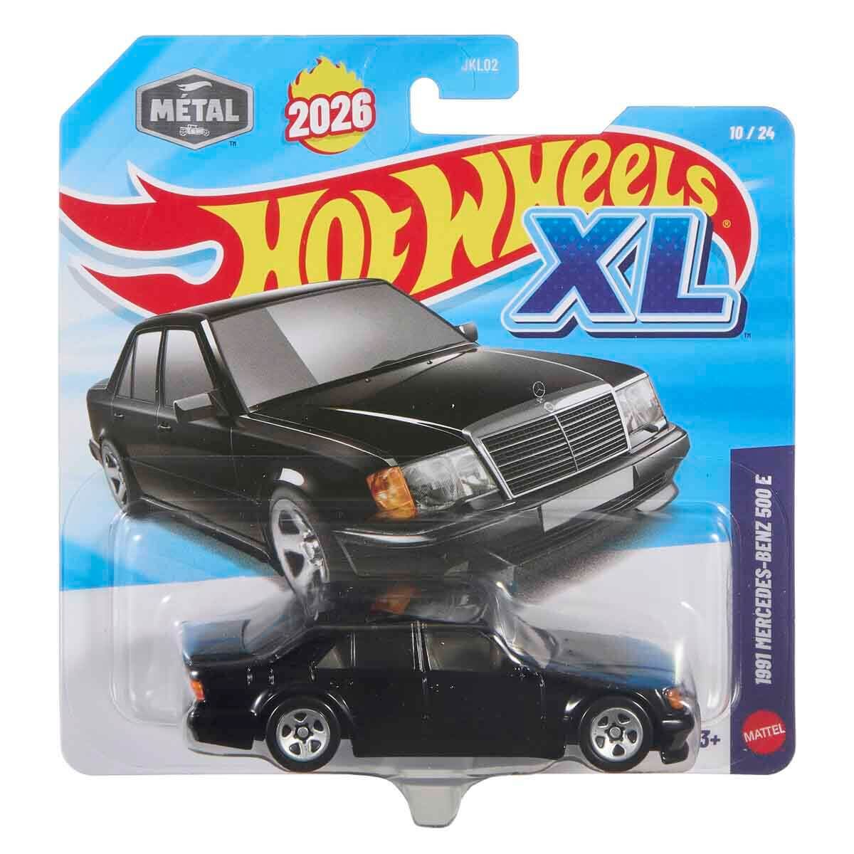 Hot Wheels XL 1:43 Tekli Araçlar 1991 Mercedes-Benz 500 E JKL08