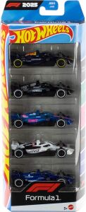 Hot Wheels Beşli Araba Seti Formula 1 JLN11