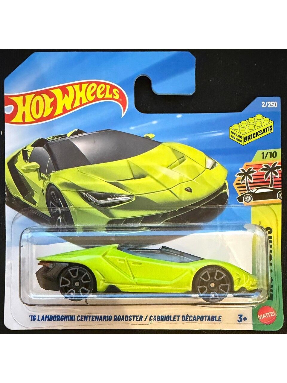 Hot Wheels Tekli Arabalar '16 Lamborghini Centenario Roadster / Cabriolet Decapotable