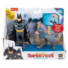 Imaginext DC League of Super Pets Kahramanlar ve Hayvanlar Batman&ace