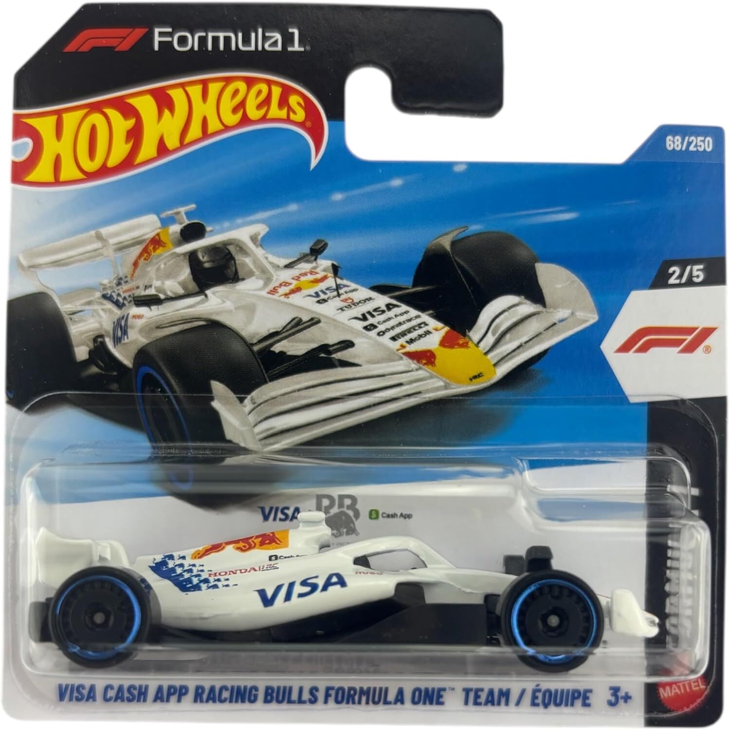 Hot Wheels Tekli Arabalar Visa Cash App Racing Bulls Formula One Team /Equipe JJJ35
