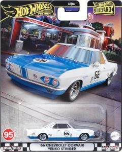 Hot Wheels Premium 2024 Boulevard '66 Yenko Chevrolet Corvair Yenko Stinger
