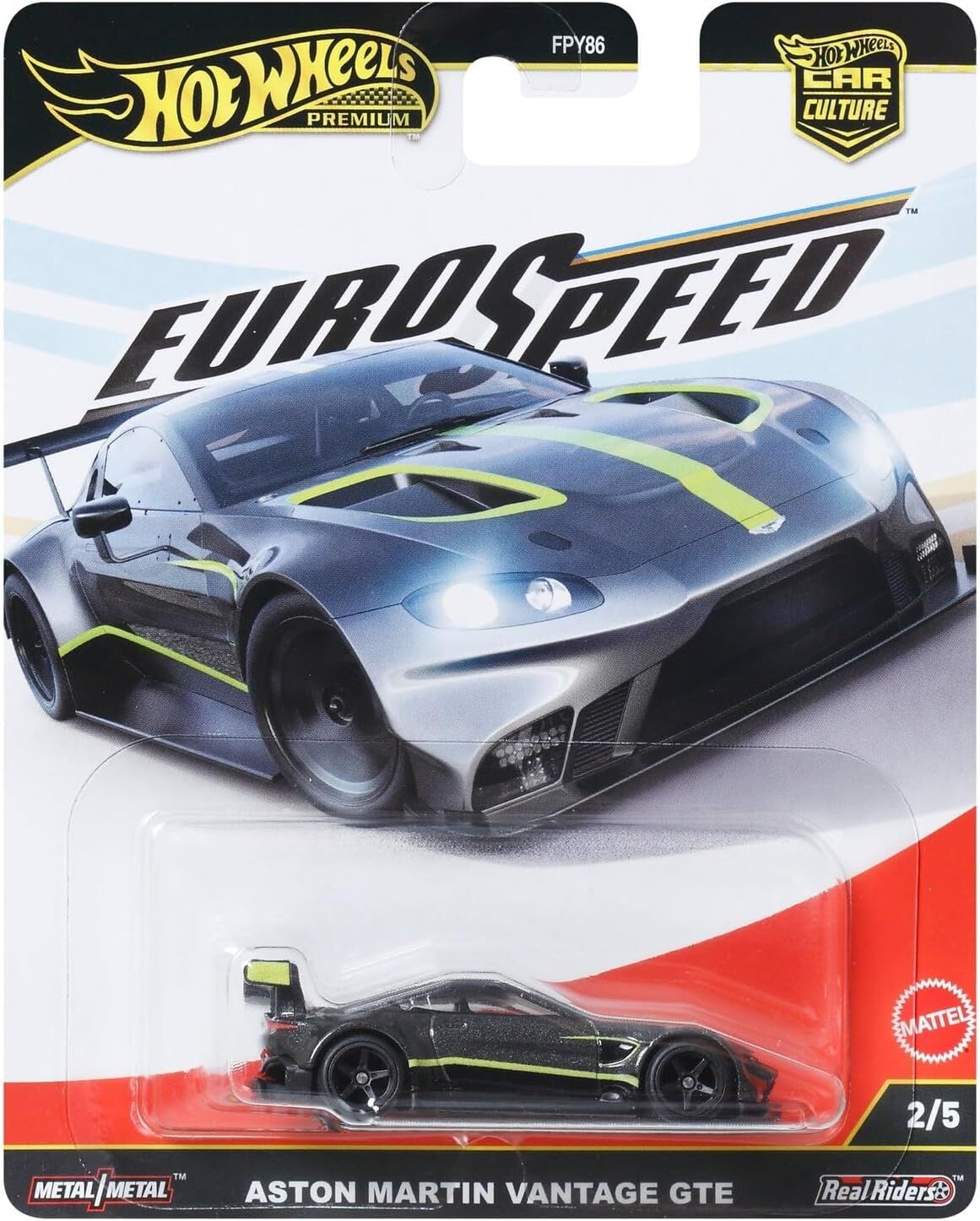 Hot Wheels Premium EuroSpeed Automobili Aston Martin Vantag GTE