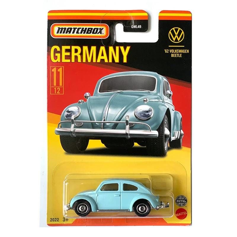 Matchbox Almanya Araçları Serisi HFH54 62 Volkswagen Beetle